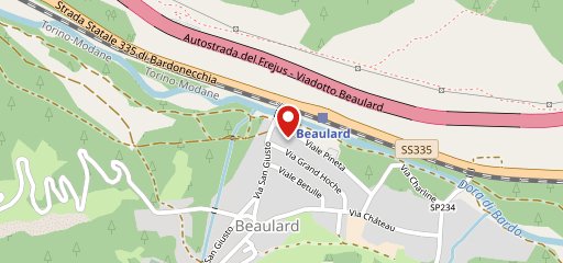 Papillon Beaulard sulla mappa