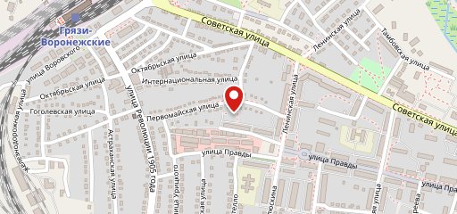 Bar Pivko Na Pervomayskoy sur la carte