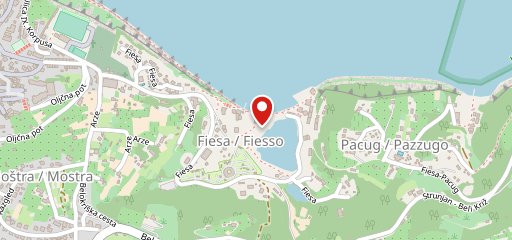 Bar Plaža - Fiesa sur la carte