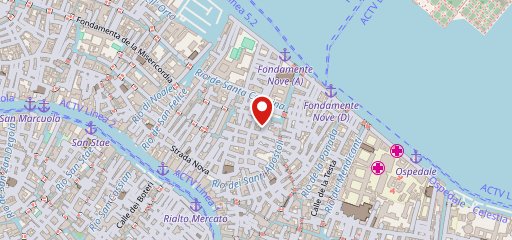 Puppa Bar Venezia sulla mappa