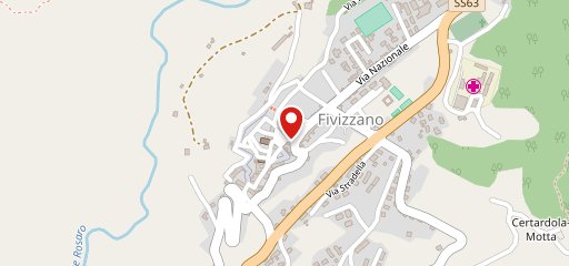 Bar Ricci -- Fivizzano sulla mappa