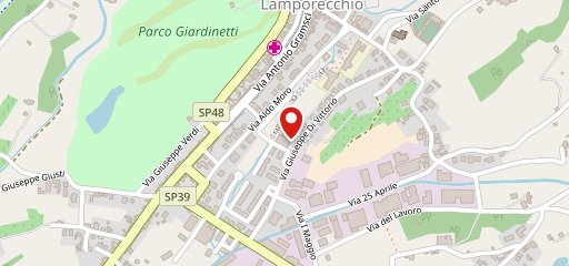 Bar Rinascita sulla mappa