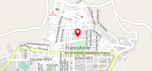 Bar Rinaudello Pizzeria Panineria Francofonte sulla mappa