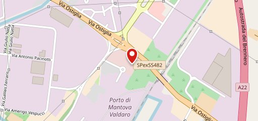 Ristorante Pizzeria "Al Porto" Mantova sur la carte