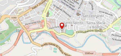 Bar Ristorante la Sirenetta sulla mappa