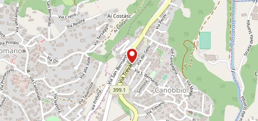 Ristorante Pizzeria Stazione Canobbio sulla mappa