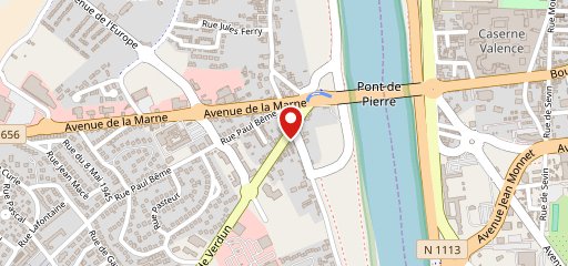 Bar Rive Gauche sur la carte