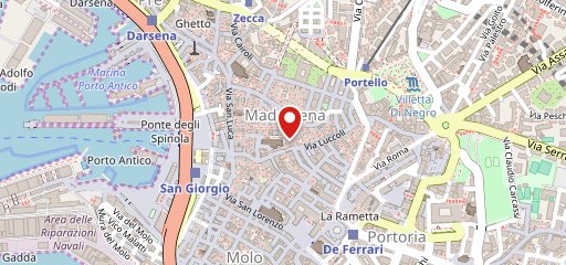 Rossovino Bistrot sulla mappa