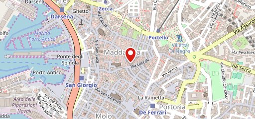 Rossovino Bistrot sulla mappa