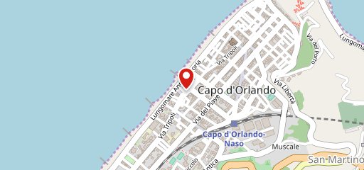 Bar rosticceria tavola calda Capo d'Orlando sulla mappa