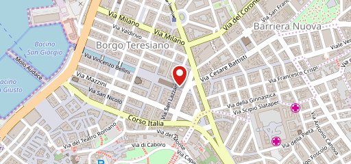 Trieste Caffe sulla mappa