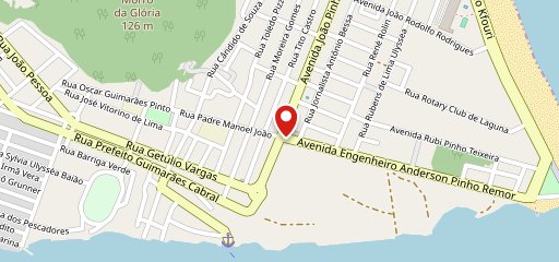 Bar Samba em Prosa no mapa