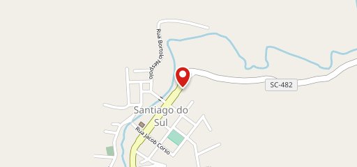 Padaria e Pizzaria Santiago no mapa