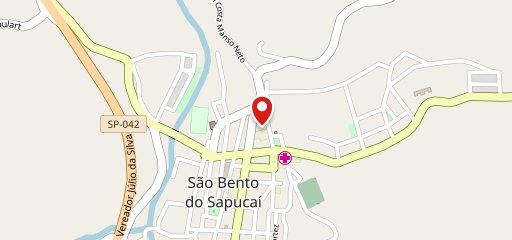 Padaria São Bento no mapa