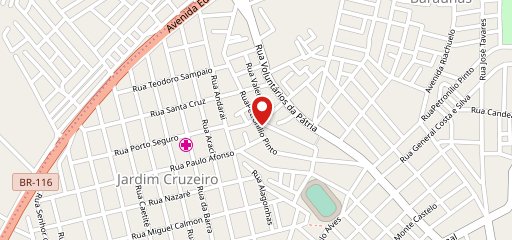 Bar São Pedro no mapa