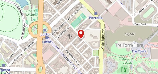 Bar Silva Milano sulla mappa