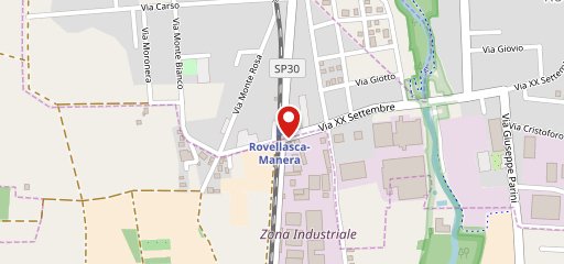 Bar della stazione sulla mappa