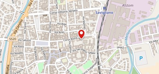 Bar Tavola Calda Piccadilly sulla mappa