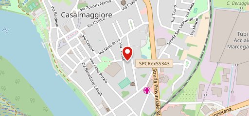 Bar Trieste sur la carte