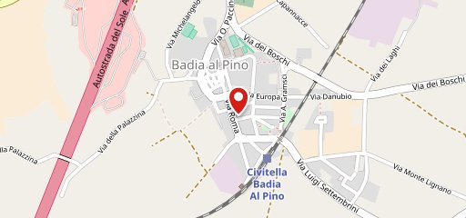 Via Roma ventuno sulla mappa