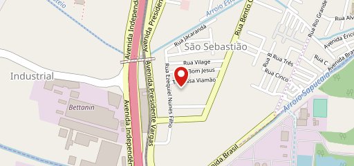 Bar Viamão no mapa