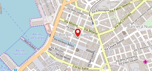 Ristorante Baracca E Burattini Trieste sur la carte