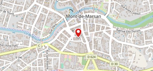 Baramey Mont de Marsan sur la carte