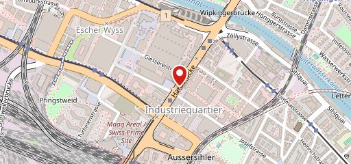 Schiffbau Bar sulla mappa