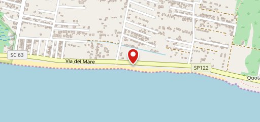 BarAonda on the beach sulla mappa