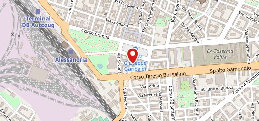 Pizzeria Barbarossa Bistrot sulla mappa