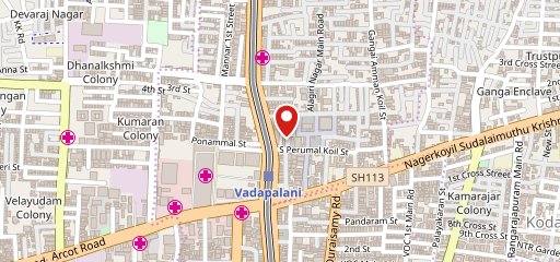 Barbeque Nation- Vadapalani on map