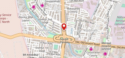 Barbeque Nation on map