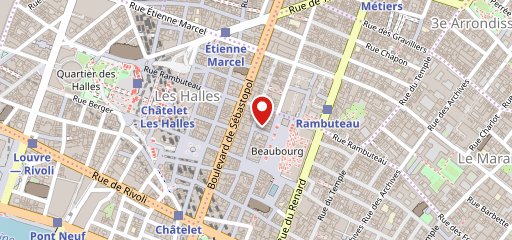 Barberousse Paris sur la carte