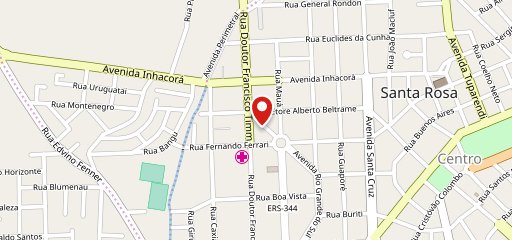 Barcelona Pizzaria no mapa