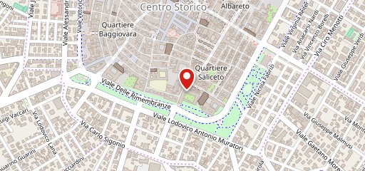 Barincentro sulla mappa