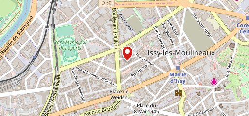 Barista Issy les moulineaux sur la carte