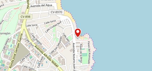 Restaurante Barlovento en el mapa