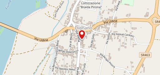 Bar Da Ques Dignano sur la carte