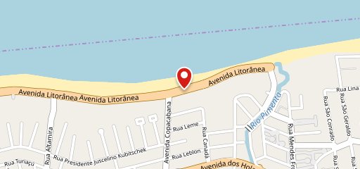 Barraca Ohana Praia Do Calhau São Luís - MA no mapa