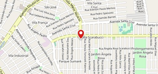 Barracão Restaurante no mapa