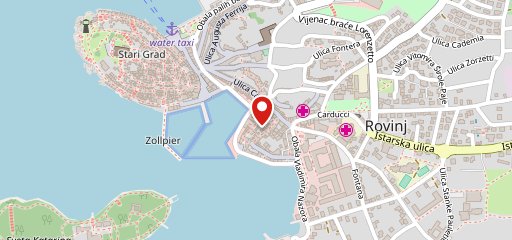 Barrel bar Rovinj sulla mappa