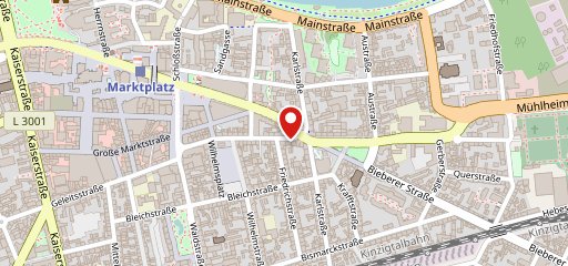 Barrio Offenbach sur la carte