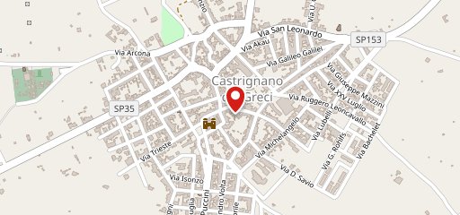 Barriques Castrignano dei Greci sulla mappa