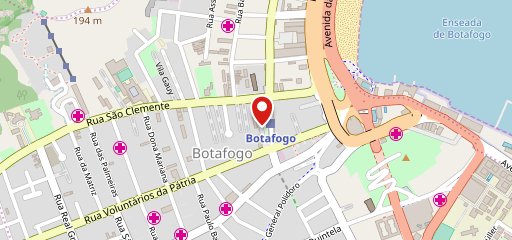 Barto Galático Botafogo no mapa