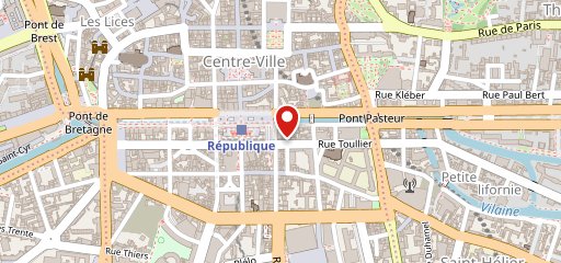 Basilic & Co Rennes (République) sur la carte