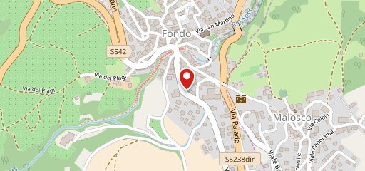 Pizzeria Basilico Napoletano Fondo sulla mappa