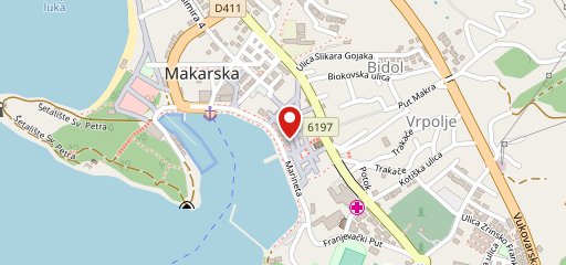 Basta gourmet bar Makarska sur la carte