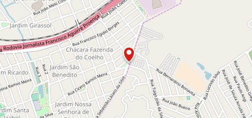 Pop Batata Recheada Delivery no mapa