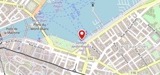 Bateau Genève sulla mappa