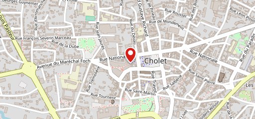 BCHEF - CHOLET sur la carte